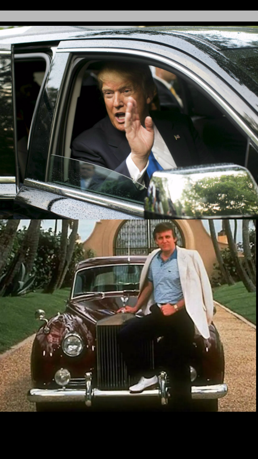 Donald Trump's Top Cars and Bikes Donald Trump's Top Cars and Bikes