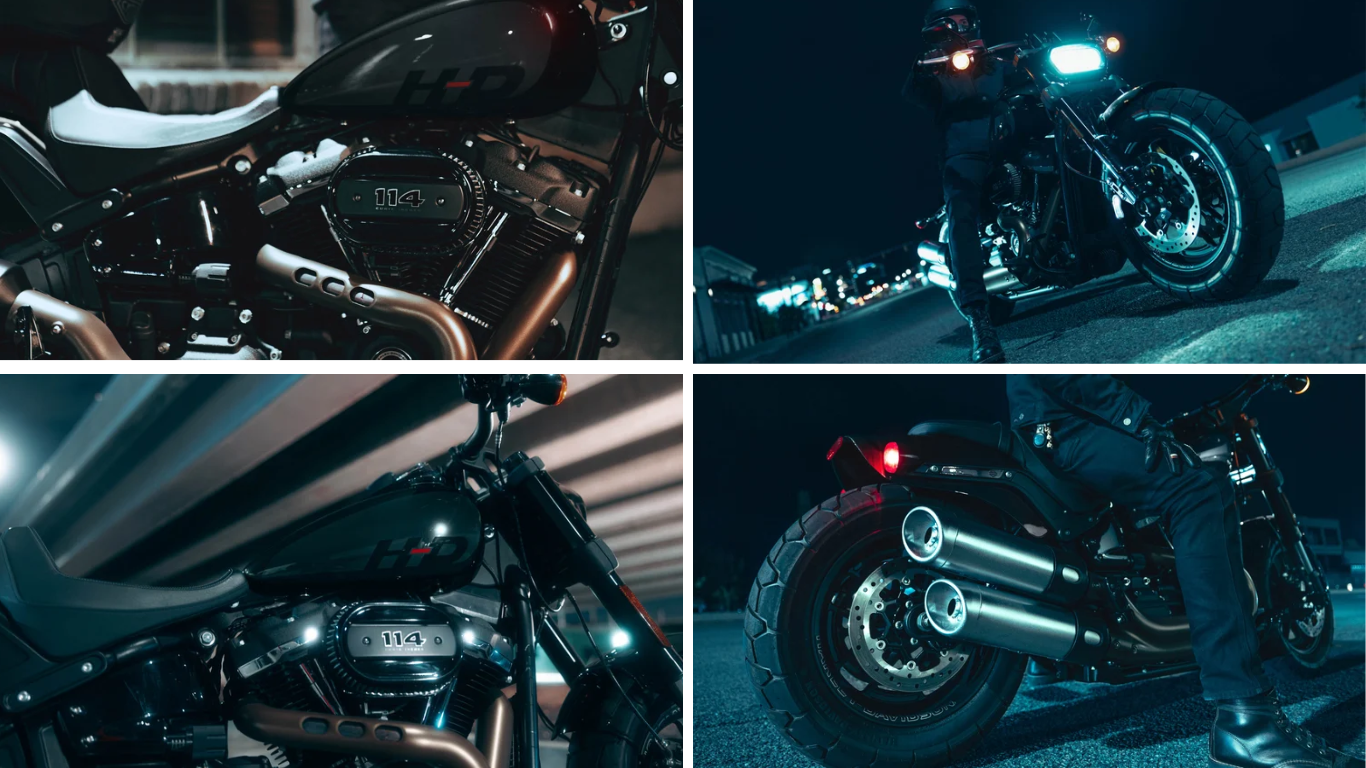 2024 FAT BOB 114 MILWAUKEE-EIGHT 114 ENGINE, DUAL DISC FRONT BRAKES, RACE-STYLE FORK SUSPENSION, TWO-INTO-TWO EXHAUST.png