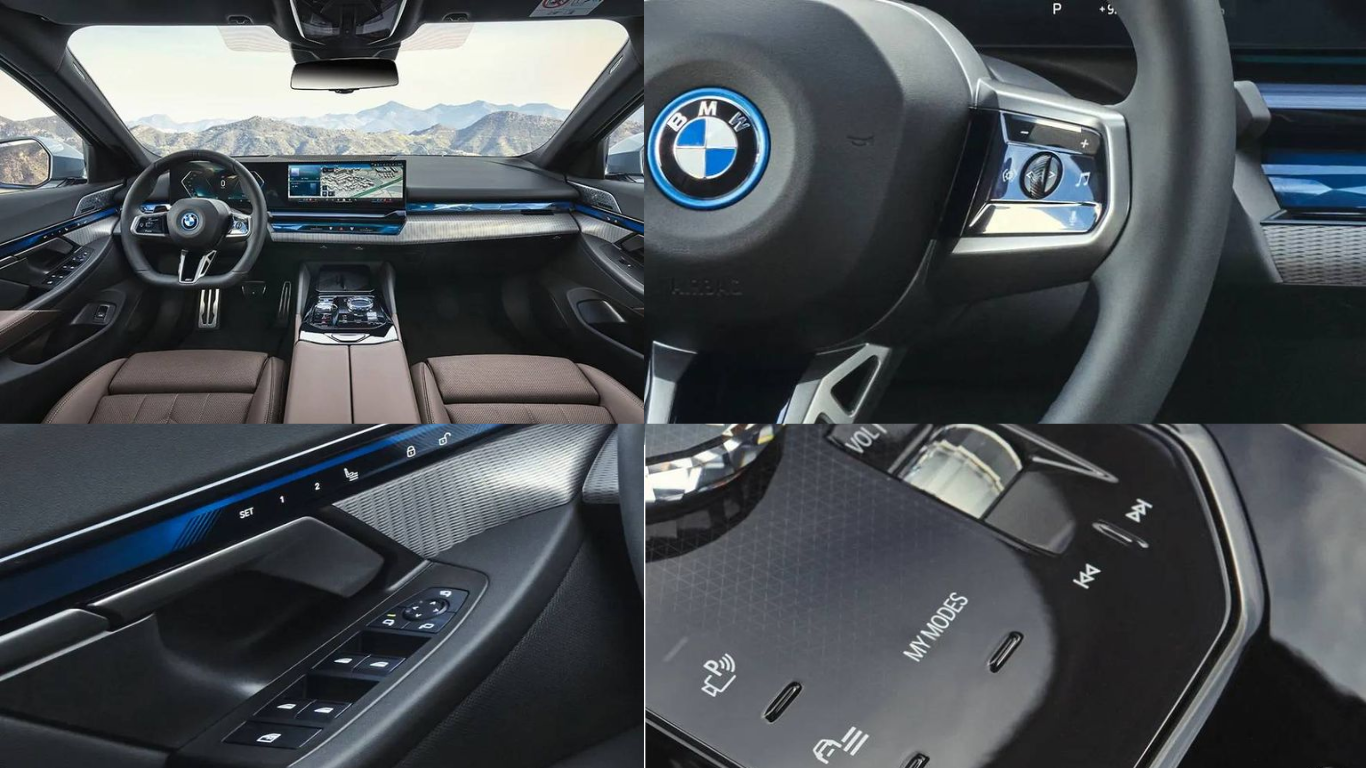 BMW 5 LWB Infotainment and Features