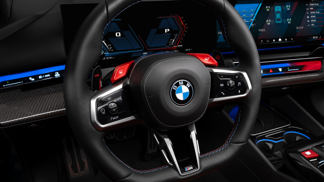 BMW M5 Steering and Control