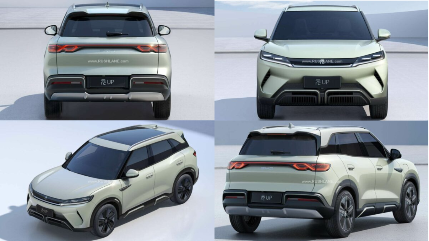 BYD Debuts Yuan UP with a Range of Up to 401 Km & Smaller Than Atto 3