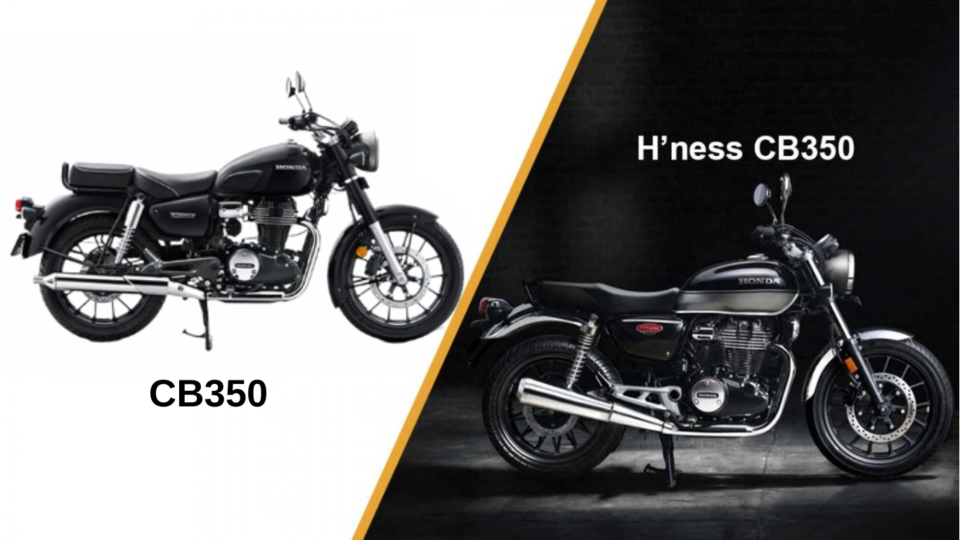 Honda Hness CB350 Vs Honda CB350