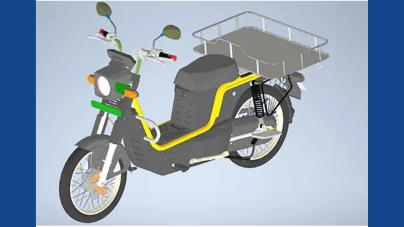 Kinetic E Luna New Variant with Luggage Basket..png