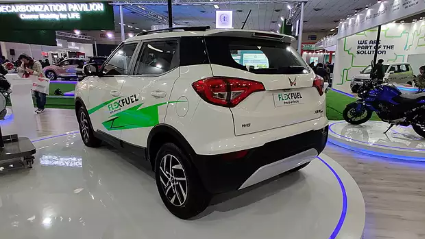 XUV300 Flex Fuel Unveiled at Bharat Mobility Expo