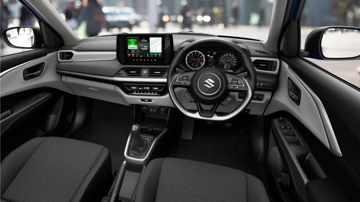 Maruti Suzuki Fourth Gen Swift Hatchback Interior.png