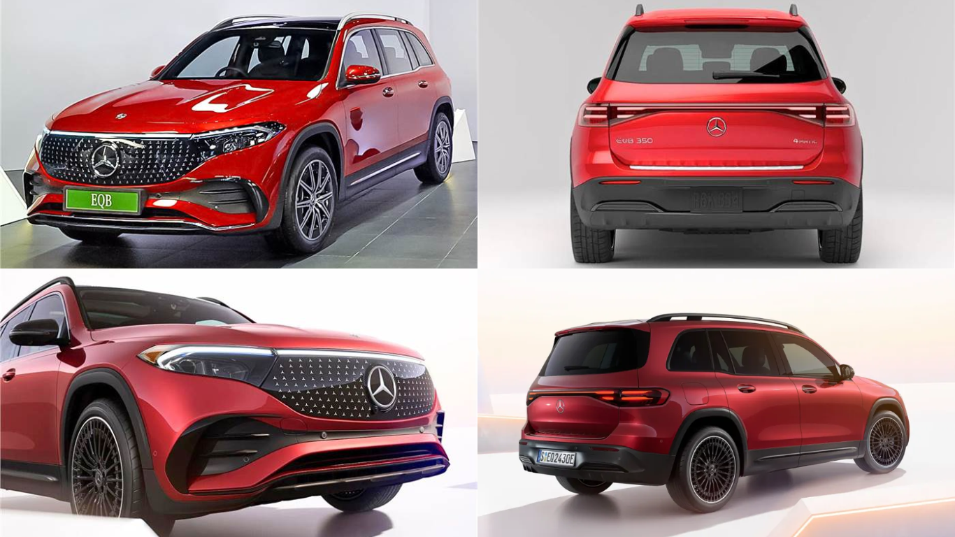 Mercedes-Benz EQB Facelift Launched in India with New Features and Pricing