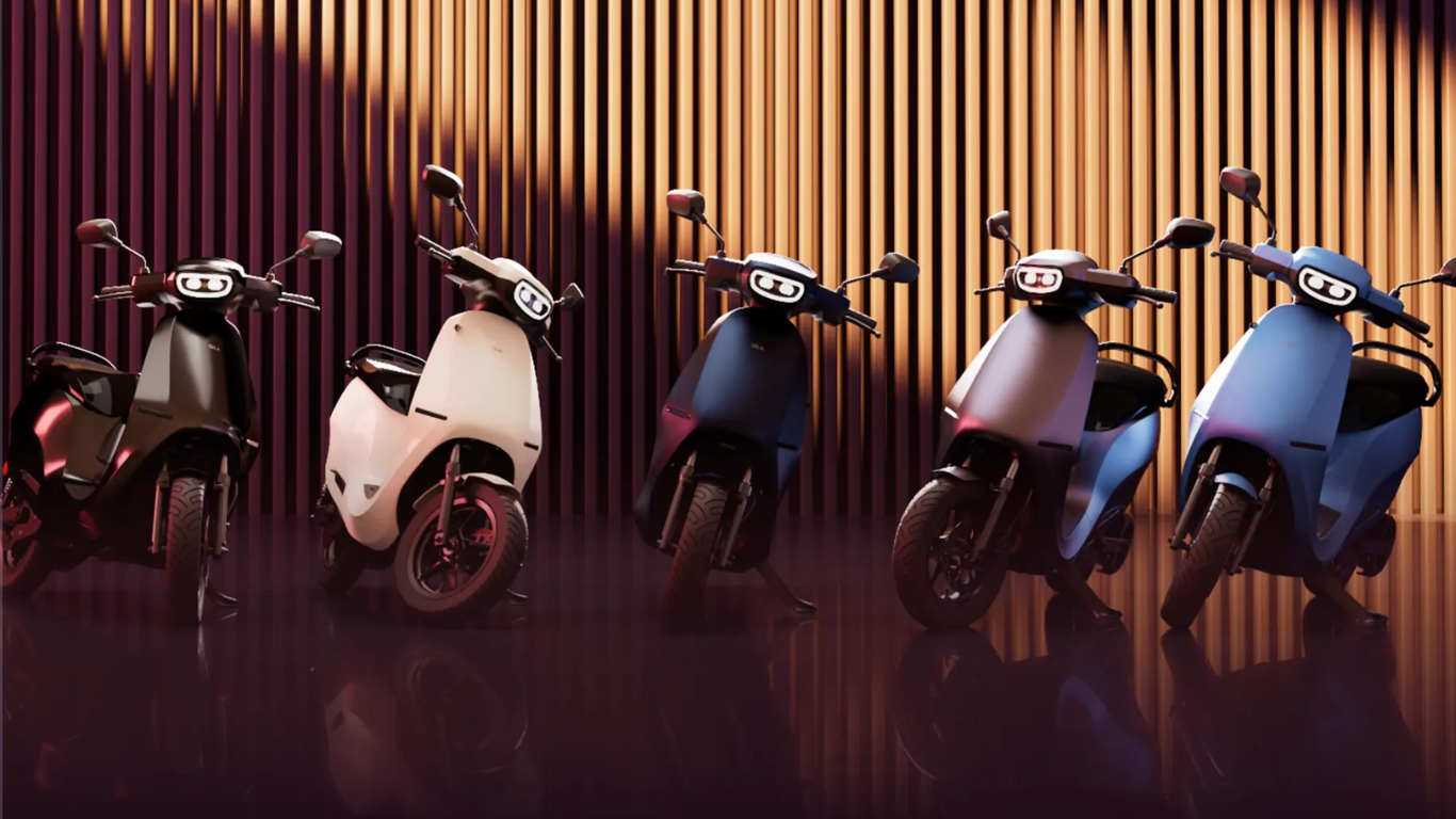OLA S1X E-Scooter Range