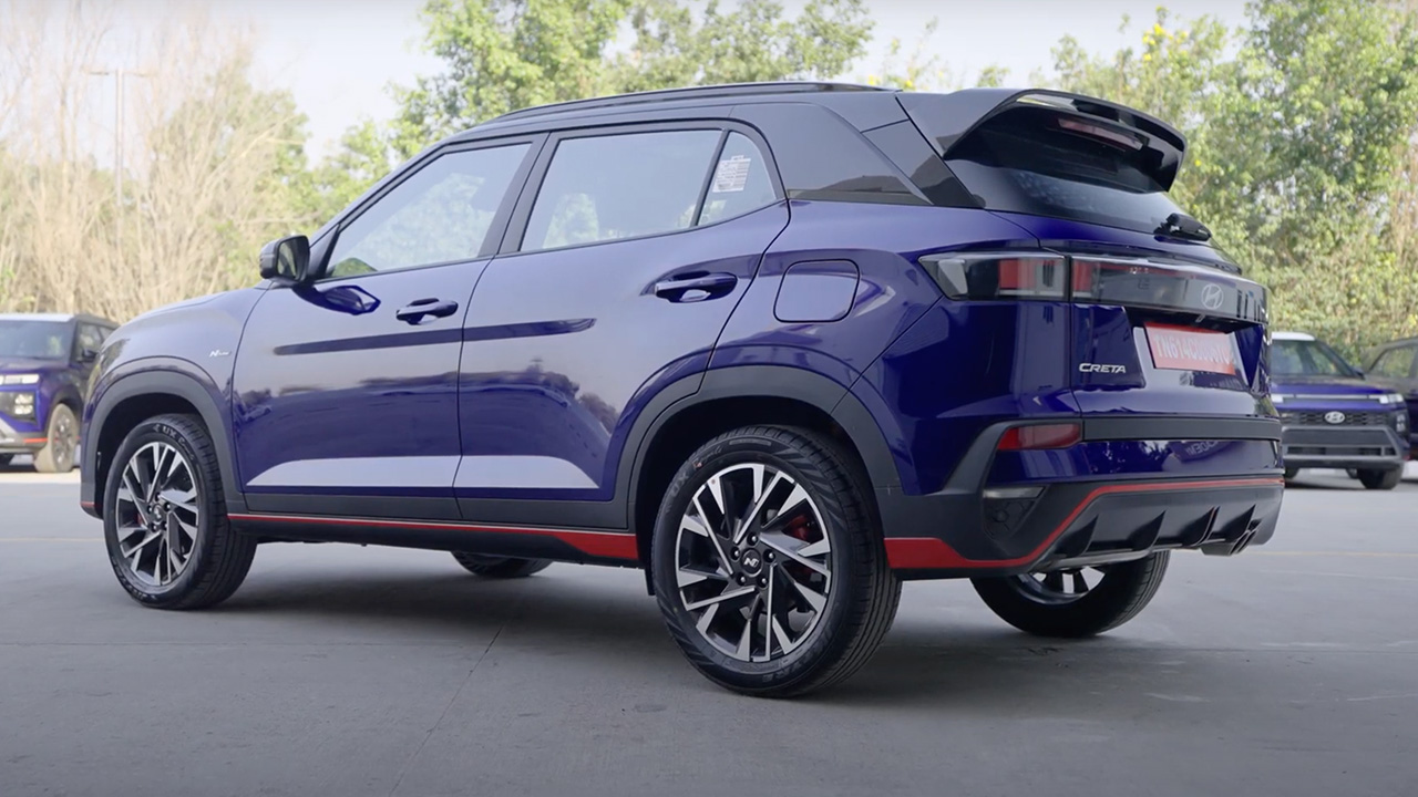 Rear Profile | Hyundai Creta N Line