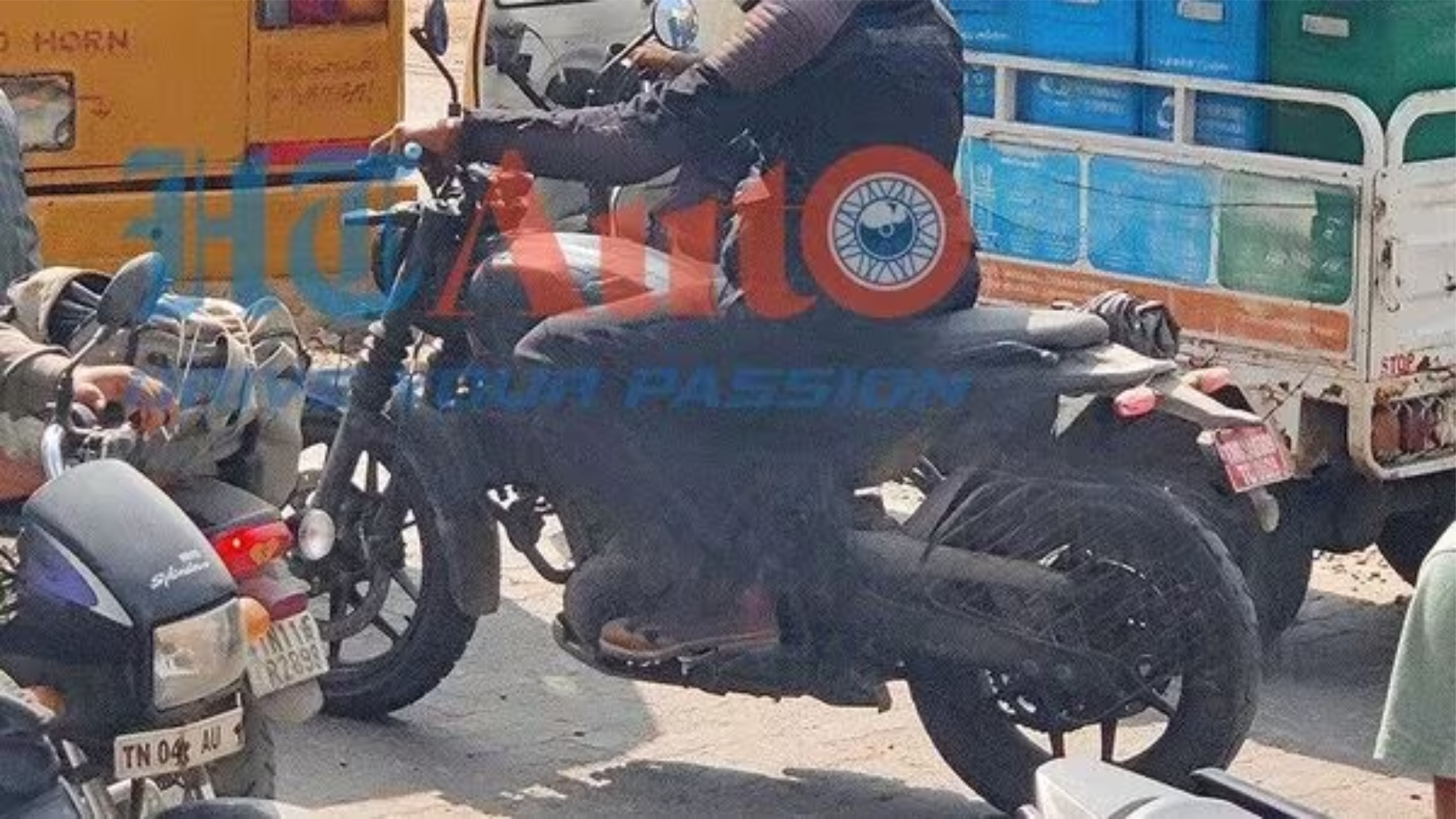 Royal Enfield 450 Roadster- Spotted Testing