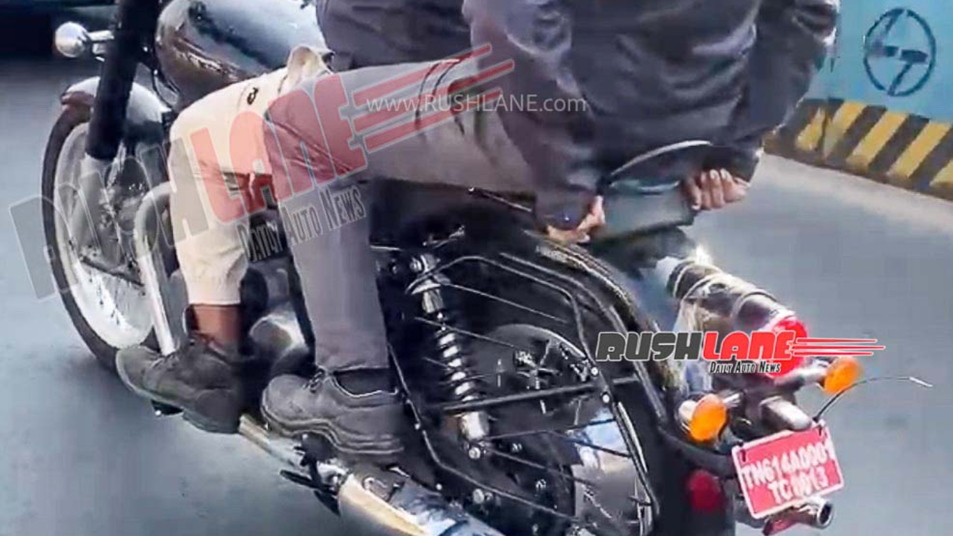 Royal Enfield 650 Spy Images
