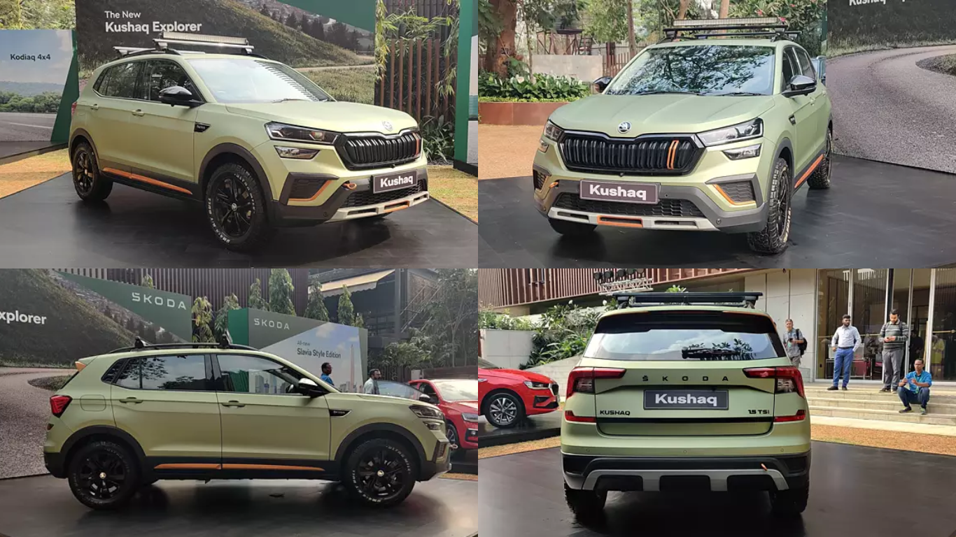 Skoda Unveils Off-Road-Ready Kushaq Explorer Edition