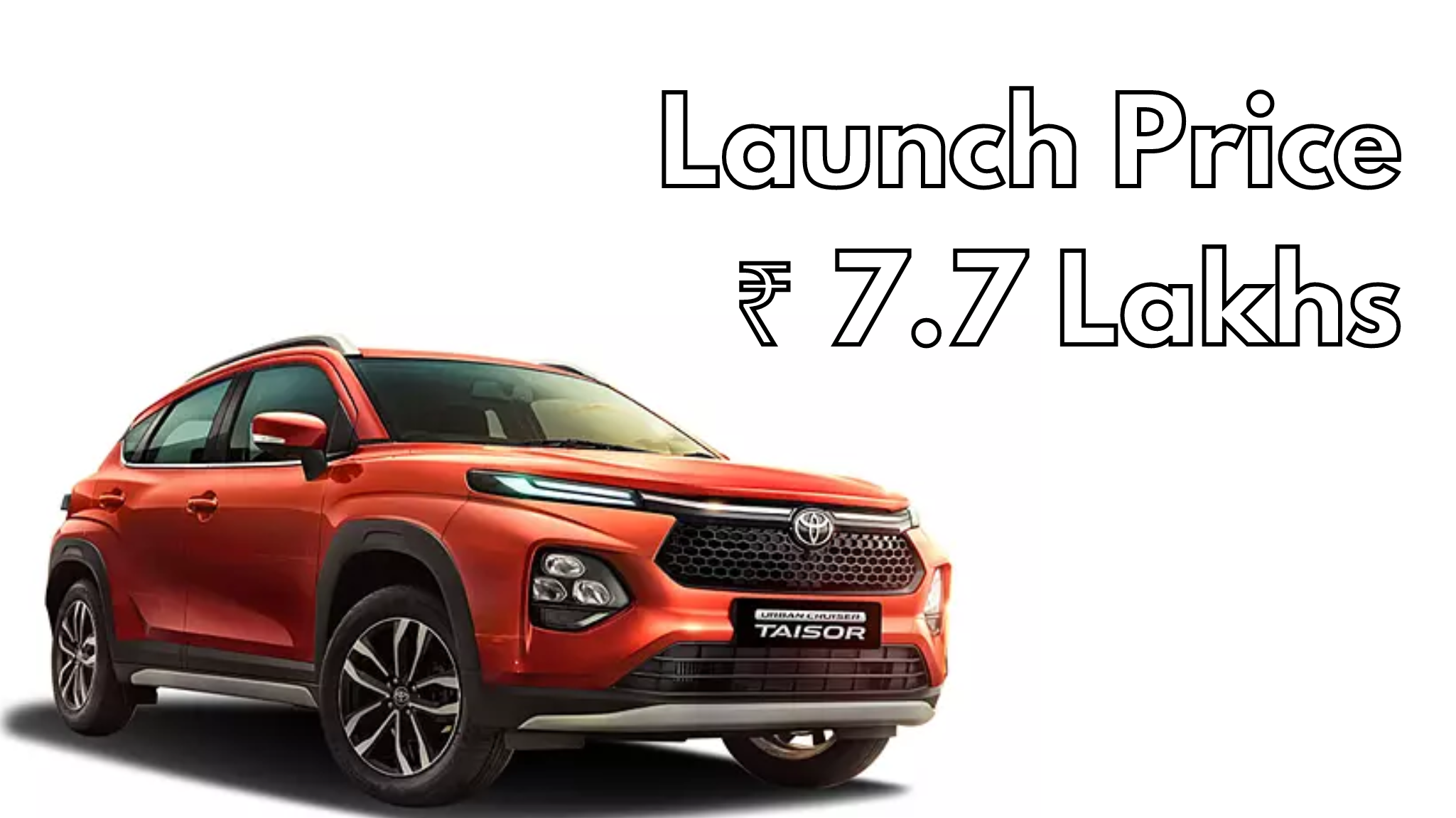 Toyota Urban Cruiser Taisor Price in India