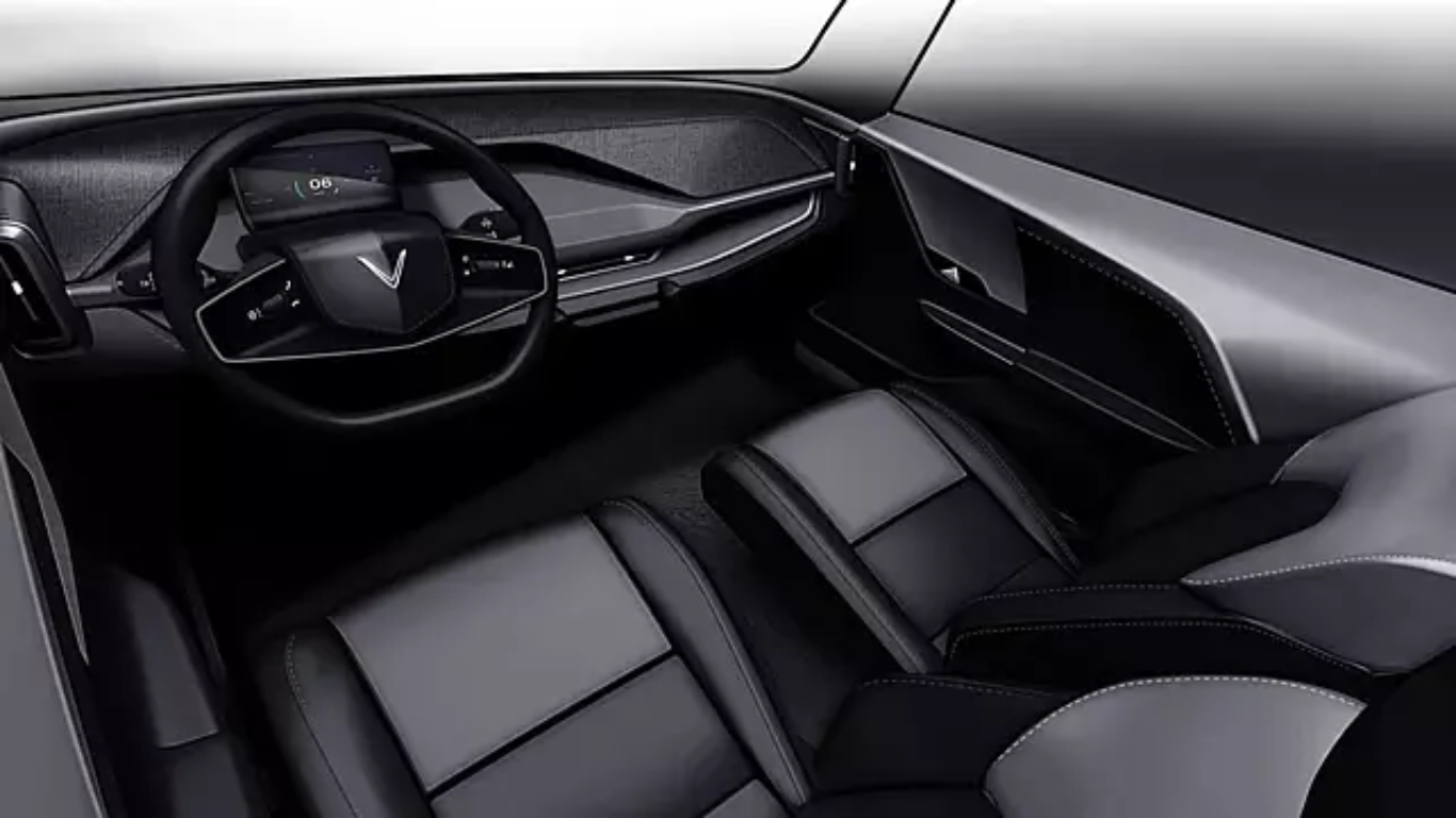VinFast VF3 Electric SUV Patented in India, Interior