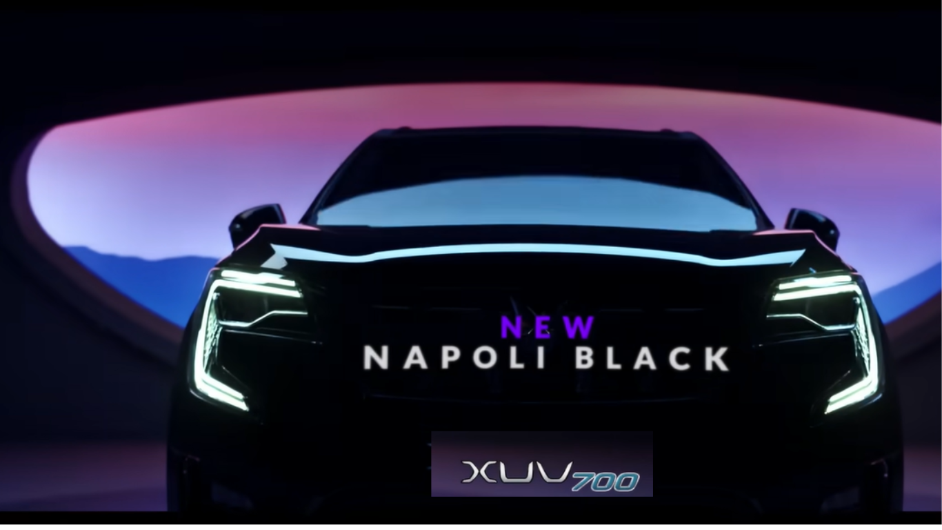 2024 Mahindra XUV700 TVC Unveiled in New Napoli Black