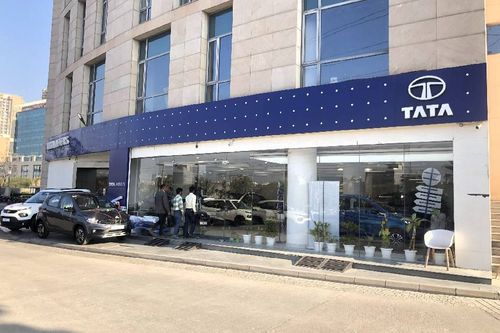 Tata Showroom Gurgaon Front View Tata Showroom Gurgaon Front View
