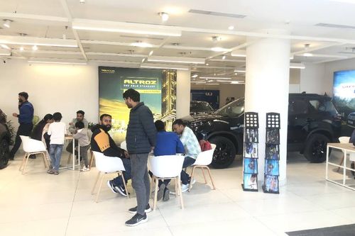 Tata Showroom Gurgaon Lounge Area Tata Showroom Gurgaon Lounge Area