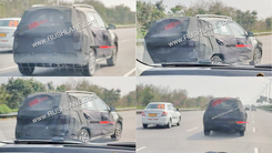 2024 Hyundai Alcazar Facelift Spotted Testing – New Alloys & Design Elements