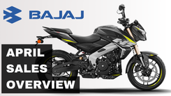 Bajaj April Sales Overview