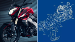 Bajaj NS400Zand Bajaj CNG Bike Leaked Blue Print