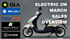 Electric 2W Sales Report For March 2024