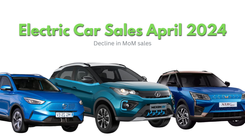 अप्रैल 2024 के लिए EV कार की बिक्री की विस्तृत रिपोर्ट, Tata & MG ने बाजार हिस्सेदारी में बढ़त बनाई
