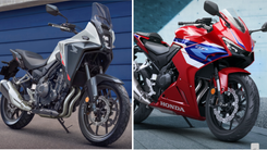Honda 2024 NX 400 and CBR 400R