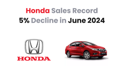 Honda Sales Record 5% Decline in June 2024