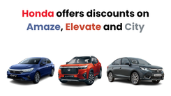 Honda offers discounts on Amaze, Elevate and City