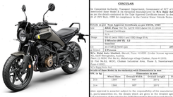 Husqvarna Svartpilen 250 Homologation
