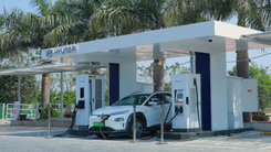 Hyundai EV charging station