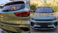 एमजी एस्टर फेसलिफ्ट आ रही है? एस्टर-आधारित हाइब्रिड VS SUV को भारतीय सड़कों पर देखा गया; विवरण देखें 