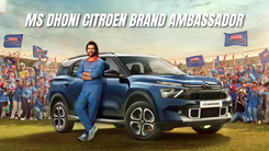 MS Dhoni Citroen Brand Ambassador