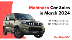 Mahindra Car Sales in March 2024