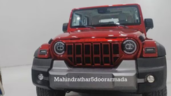 Mahindra Thar Armada leaked image