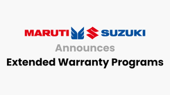 Maruti Suzuki announces extended warranty programs