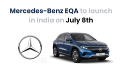 Mercedes-Benz EQA to launch in India on July 8th