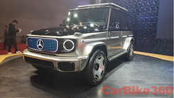 Mercedes-Benz EQG at Bharat Mobility Expo
