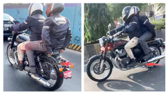Royal Enfield 650 Spy Images