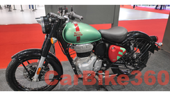 Royal Enfield Classic Flex Showcased at Bharat Mobility Expo 2024
