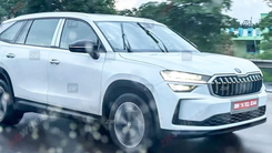 Skoda Kodiaq Second Generation Spy Shot Front View