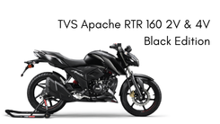 TVS Apache RTR 160 2V & 4V Black Edition