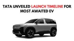Tata Unveiled Launch Timeline for Most Awaited EV