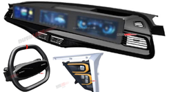 Mahindra XUV700 EV (XUV.E8) 3 Screen Dashboard Patent Leaked