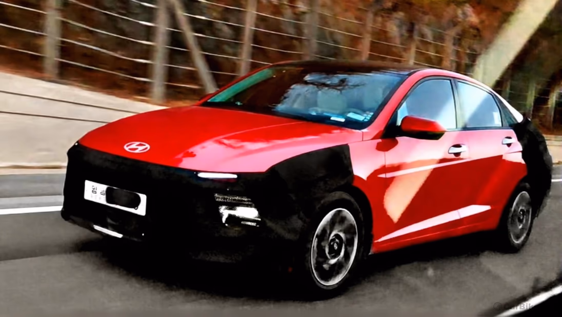 2026 Hyundai Verna Facelift Spied Testing in South Korea—India Launch Possible Next Year? Audio