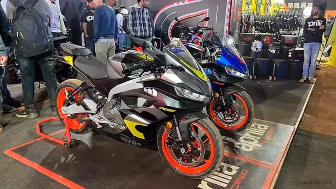 Aprilia RS 457 Unveiled Fresh Colour Options at India Bike Week 2025: Check Details Audio