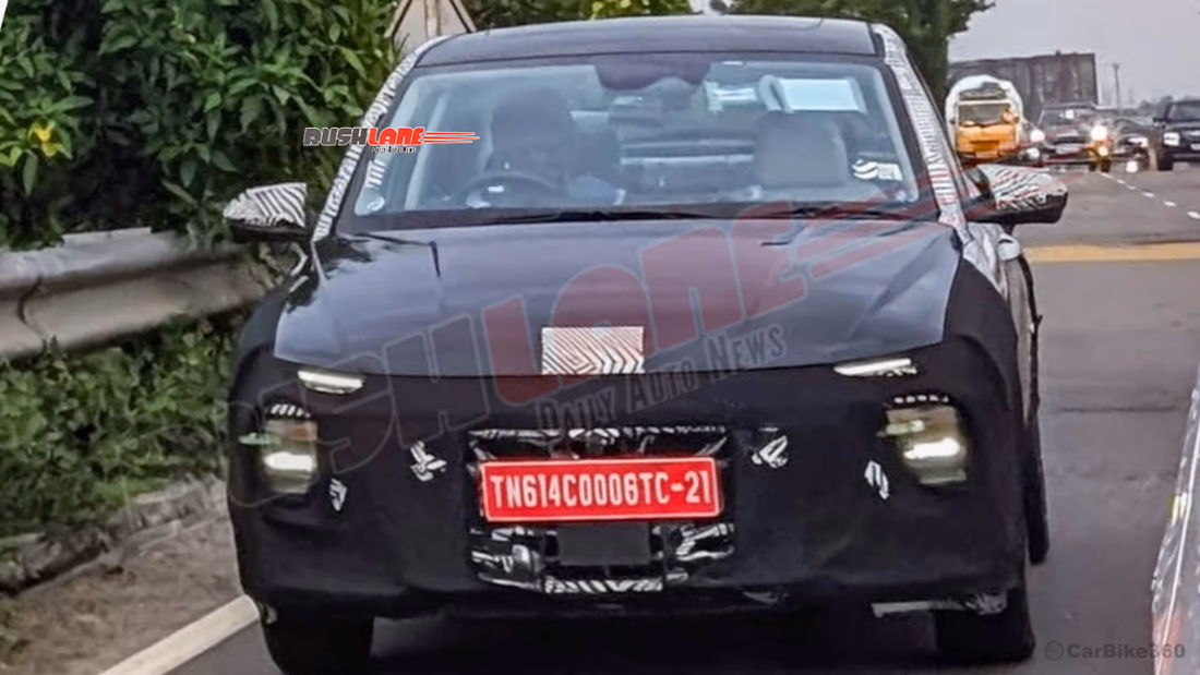 2026 Hyundai Verna Facelift Spotted Testing, Design and Tech Updates: Check Details Audio