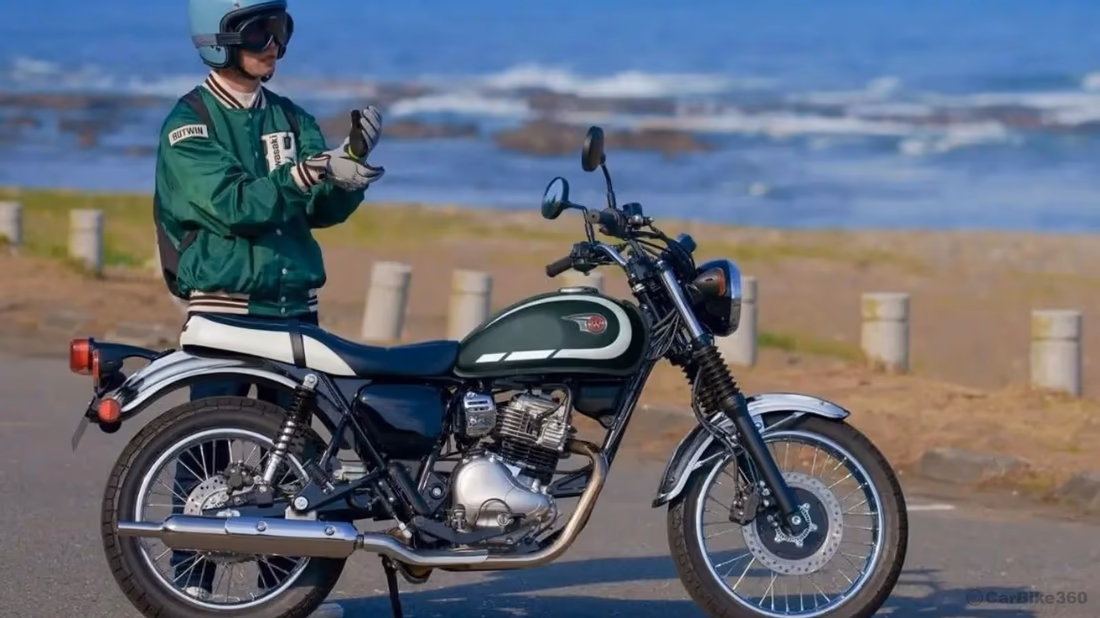 Upcoming Kawasaki W230 Teases Ahead of Its Official Launch: Expected to Launch in India Soon Audio