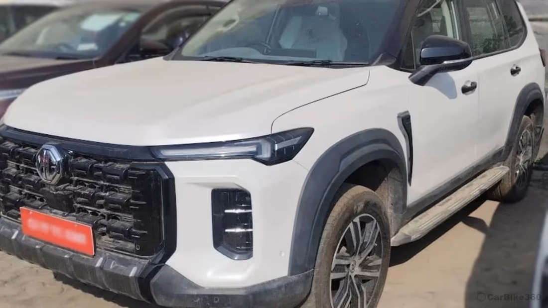 The 2026 MG Majestor SUV Spied Testing in India Audio