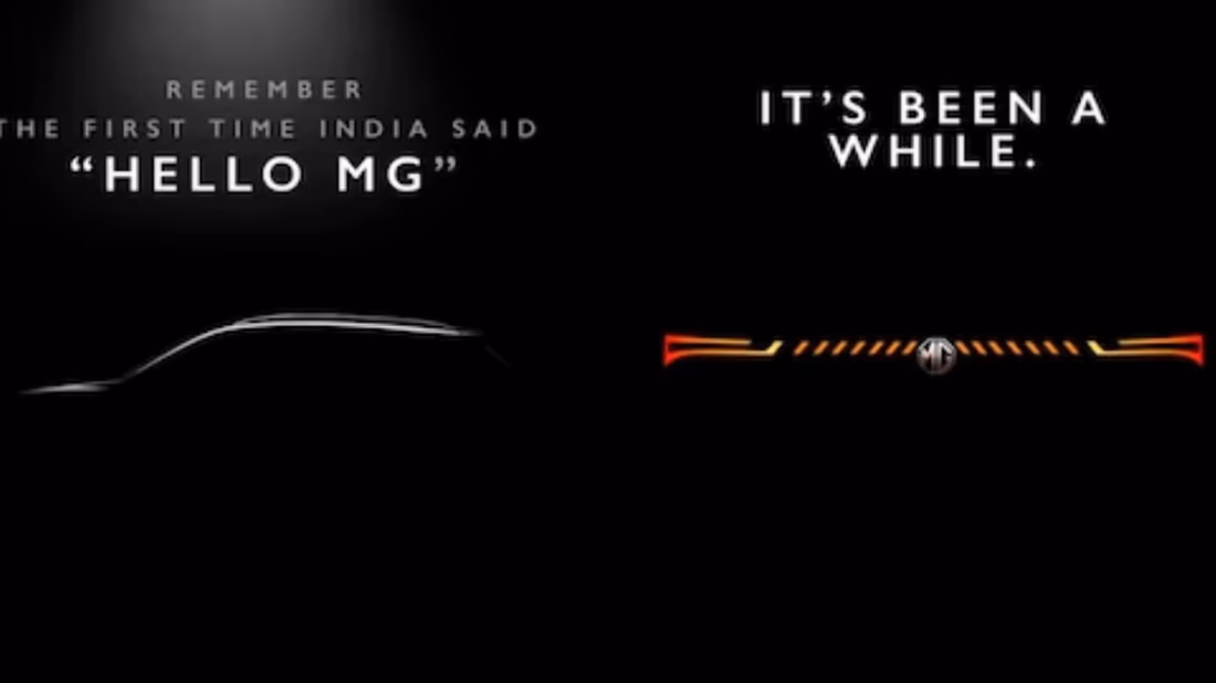 The All-New MG Hector Facelift Teases Ahead of Its Official Launch Audio