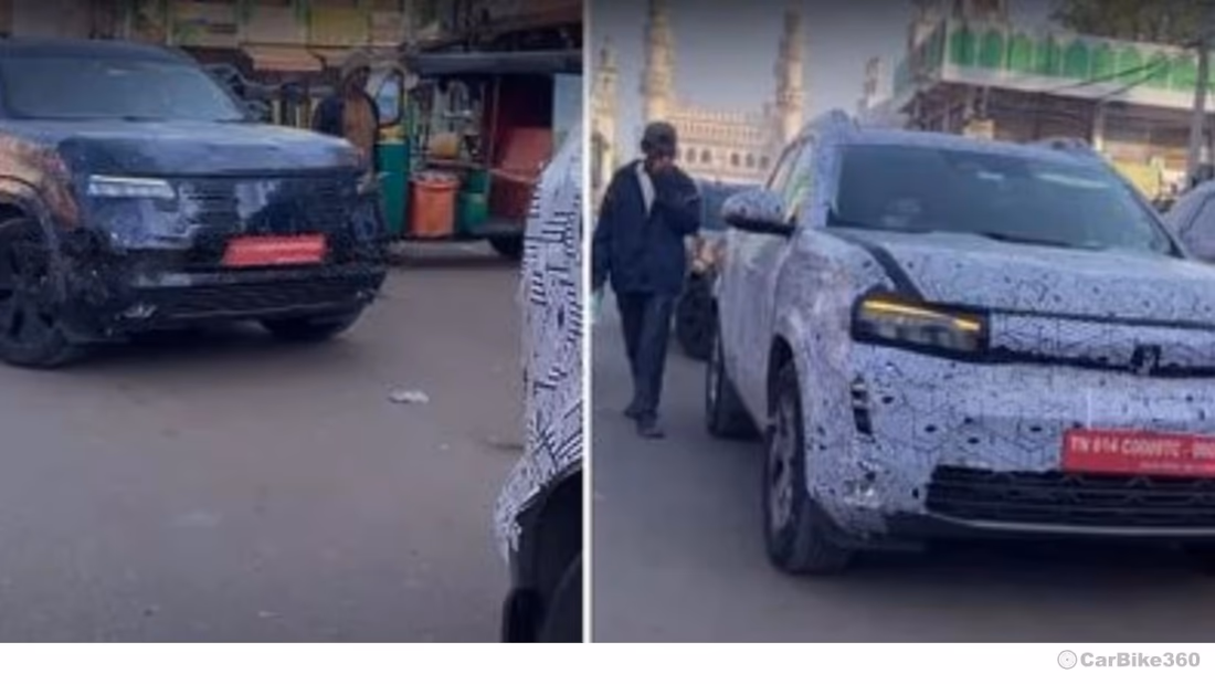 The All-New Renault Duster & Nissan Tekton Spied Testing Together Before Its Official Debut in India Audio